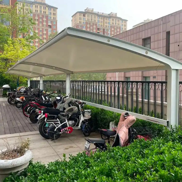 涟源市膜结构电动车棚